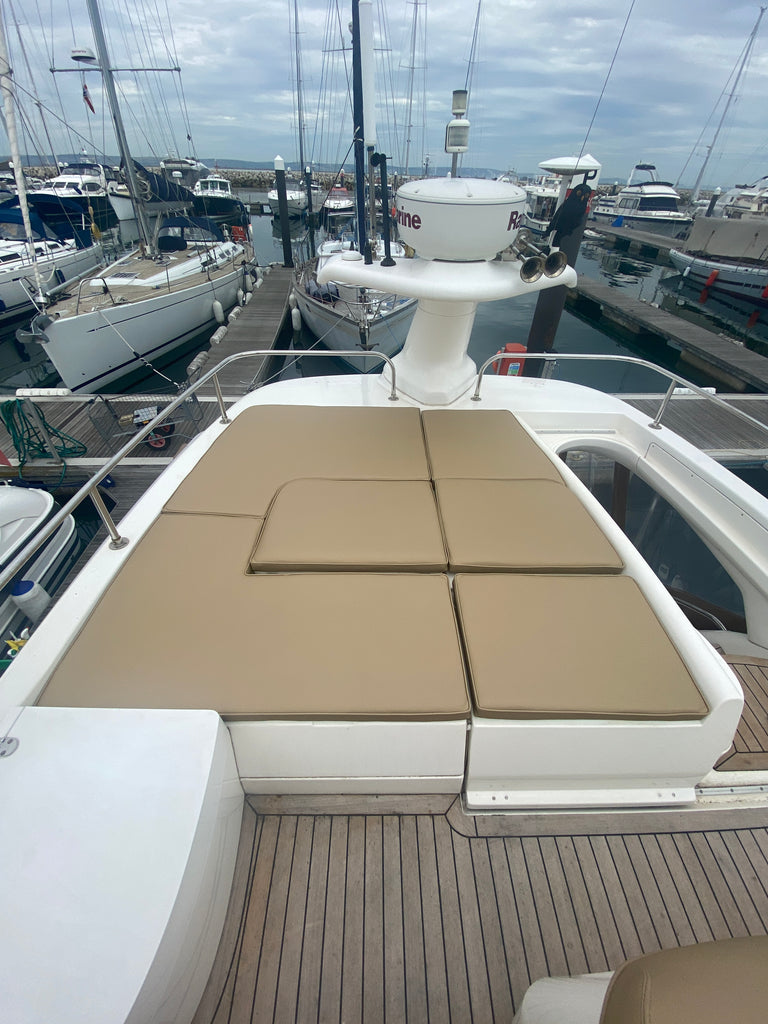 Sealine F37/ F41 Replacement Flybridge sundeck cushions