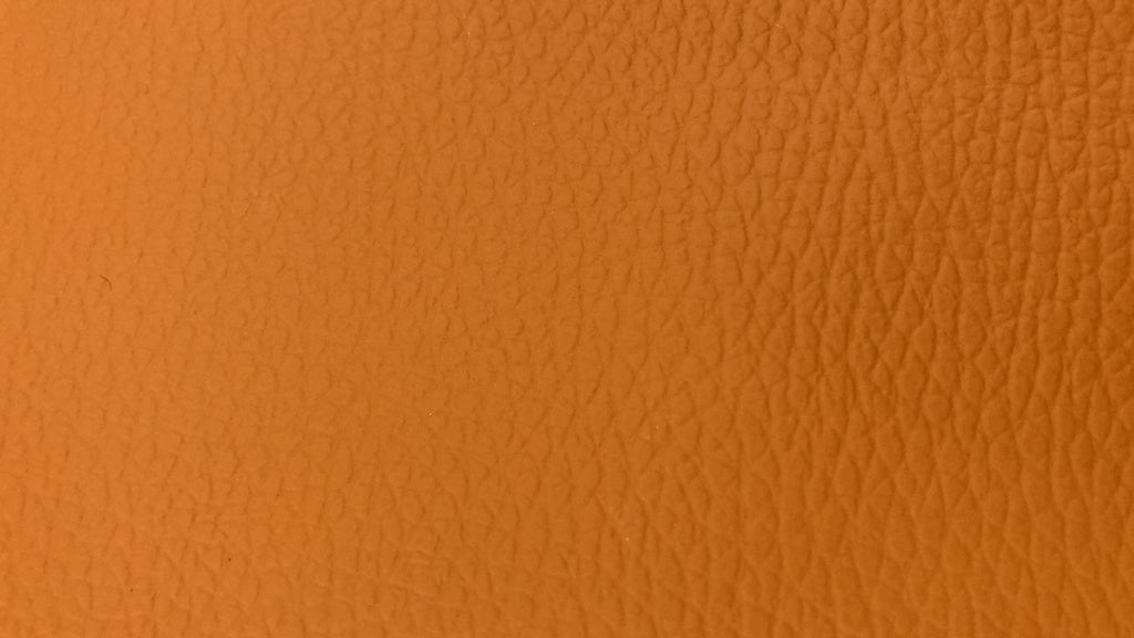 YARWOODS BURNT ORANGE LEATHER OFFCUT